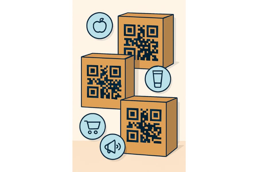 Ảnh: Áp dụng hộp mã QR trong doanh nghiệp